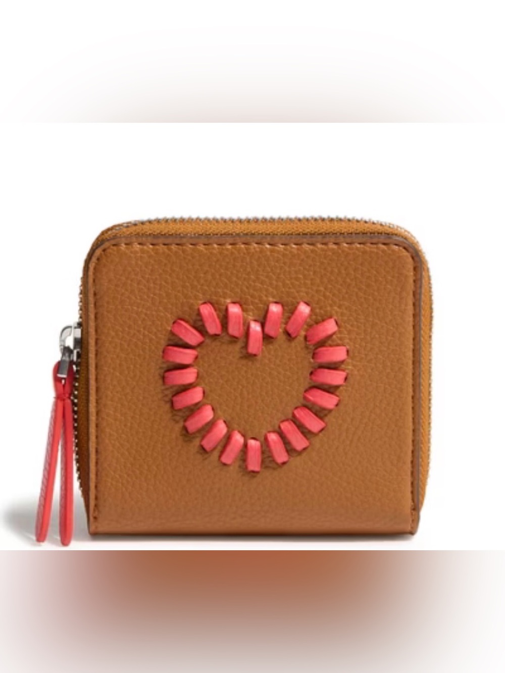 NWT VB Essential Small Zip-Around Wallet Roasted Pecan and Cayenne - Picture 1 of 2
